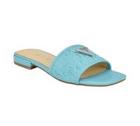 GUESS Sandalo Tamsey Donna, Turchese Blu 450, 5.5 UK