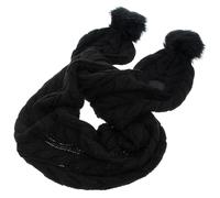 Sciarpa donna Guess AW9958 Pompon nero