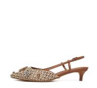 GUESS SCARPA DONNA SLING BACK JESSENY GIOIELLO MARRONE FLPJSN 125