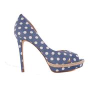 Guess Scarpe Da Donna Tacchi Alti Stiletti Jeans Blu #573