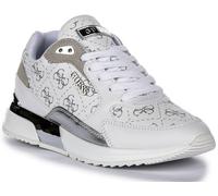 Guess Scarpe Donna Bianco/Argento, FLTMOX ELE12 WHIGR, bianco argento, 39 EU
