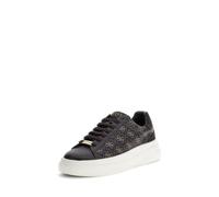 GUESS Scarpe Uomo Sneaker Elba 4G Logo in Pelle Brown Ocre U25GU07 FMPVIBFAL12 40