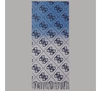 Guess sciarpa blu degrade sciarpa da uomo mis, 40X180 AM9561 POL03 BLU