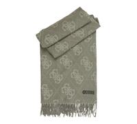 GUESS Sciarpa 'BOSTON' cachi / verde pastello / nero Uomo GUESS One Size cachi / verde pastello / nero