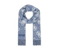 GUESS sciarpa Boston Jacquard Scarf 70X180 Blue