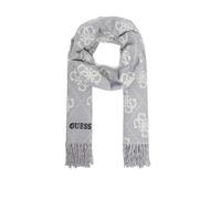 GUESS sciarpa Boston Jacquard Scarf 70X180 Grey grigio