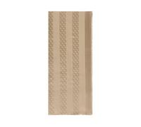 GUESS Sciarpa con Logo, Beige, Motivo Jacquard, Stile Elegante, Accessorio Donna