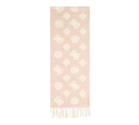 GUESS sciarpa Cresidia II Scarf 35X180 Dark Taupe Logo beige