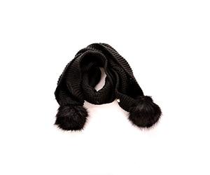 GUESS SCIARPA Donna T/U 100%PC NOT COORDINATED SCARF BLA AW6800WOL03BLA