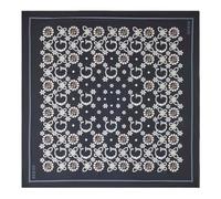 GUESS sciarpa Foulard 90X90 Black nero