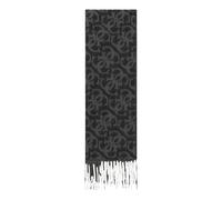 Guess - Sciarpa Jacquard - - Accessories - Donna - Nero - ONE SIZE