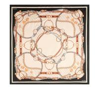 GUESS sciarpa Kefiah 120x120 Black nero