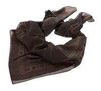 GUESS sciarpa Kefiah Scarf Dark Brown Ochre