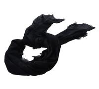 GUESS sciarpa Loralee Scarf 80X190 Black Logo