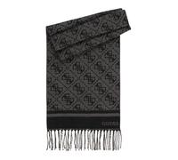 GUESS Sciarpa 'Milano' grigio chiaro / nero Uomo GUESS One Size