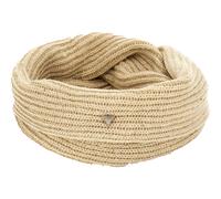GUESS sciarpa Neck Warmer Lana Lurex Beige