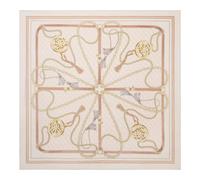 GUESS sciarpa Printed Kefiah 120X120 Rose