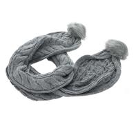 GUESS sciarpa Scarf 25X180 Light Grey