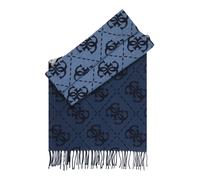 GUESS Sciarpa 'SCARF JACQUARD 40X180' navy / blu colomba / talpa / nero Uomo GUESS One Size