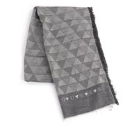 GUESS SCIARPA TORINO 40X180 UOMO NERA LOGO ORIGINALE ELEGANTE INVERNALE