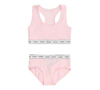 GUESS Set di biancheria rosa / nero / bianco Bambini GUESS 128-140 rosa / nero / bianco