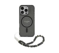 GUESS SH00079228 Cover MagSafe per Apple iPhone 16 Pro, Nero
