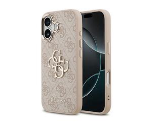 GUESS SH00091758 COVER MAGSAFE per Apple iPhone 17, Beige/Oro/Rosa