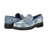 GUESS Shatha Mocassino Donna, Blu denim, 37 EU