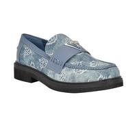 GUESS Shatha, Mocassino Donna, Blu Denim, 38 EU