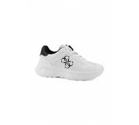 Guess, ,Shoes ,Donna ,Bianco ,41 EU Luckei 4G Logo Running Shoe