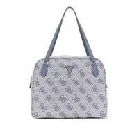 GUESS shopper borsa borsa da viaggio con scomparto per laptop Travel Tote Slate Logo grigio cadetto