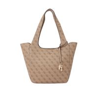 BORSA DONNA GUESS calista borsa hobo LATTE LOGO ND LATTE LOGO HWSG7334220LTL