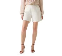 Guess, ,Shorts ,Donna ,Bianco ,W26 Super Relaxed Denim Shorts