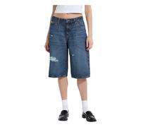 Guess, ,Shorts ,Donna ,Blu ,W28 Baggy Denim Shorts