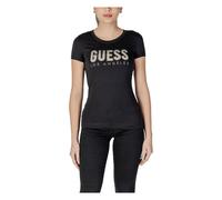 Guess - Shorts in Denim con Vita Alta - - Tops - Donna - Nero - M