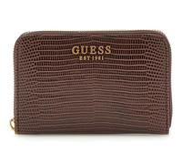 GUESS Sibel SLG Medium Zip Around Wallet Espresso