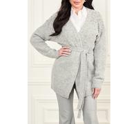 GUESS Sibilla Belted Cardi Light Stone Heather Taglia: L | Cardigan Outlet | Donna |