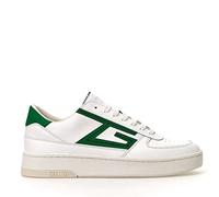 GUESS SILEA CARRYOVER, Sneaker Uomo, White Green, 43 EU