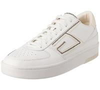 Guess SILEA, Sneaker Uomo, Whisper White, 43 EU