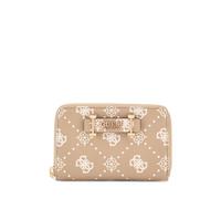 Guess SILIA SLG MEDIUM ZIP AROUND, COLOR BSG - BISCOTTI LOGO BSG - BISCOTTI LOGO One Size