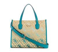 GUESS Silvana 2 Compartment Tote, Teal Logo