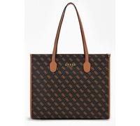 Guess Silvana Borsa A Spalla Donna Con Logo 4G In Marrone Cioccolato
