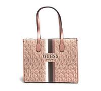 GUESS Silvana Girlfriend Tote Pale Rose Logo