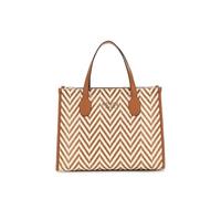 Guess Borsa shopper Silvana TAS029321 31 cm cognac cotone
