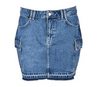 Guess, ,Skirts ,Donna ,Blu ,W26 Mini Gonna in Denim