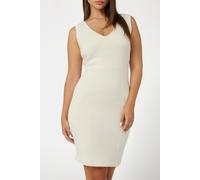 GUESS Sl V Neck Scuba Dres Creme Brulee Taglia: L | Abiti Mini Outlet | Donna |