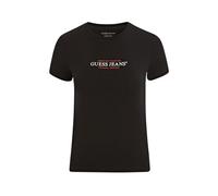 Guess - Slim American Tradition Tee - - Tops - Donna - Nero - S