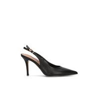 Guess Slingback Donna Nero Pelle Naturale FLFPLS-LEA05-BLACK-BLA-A107983
