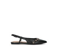 Guess Slingback Donna Nero Pelle Naturale, Pu FLPDOR-LEA05-BLACK-BLA-A123836