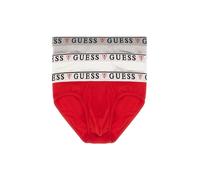 GUESS Slip 'BRIAN HERO' grigio sfumato / rosso / nero / bianco Uomo GUESS XL